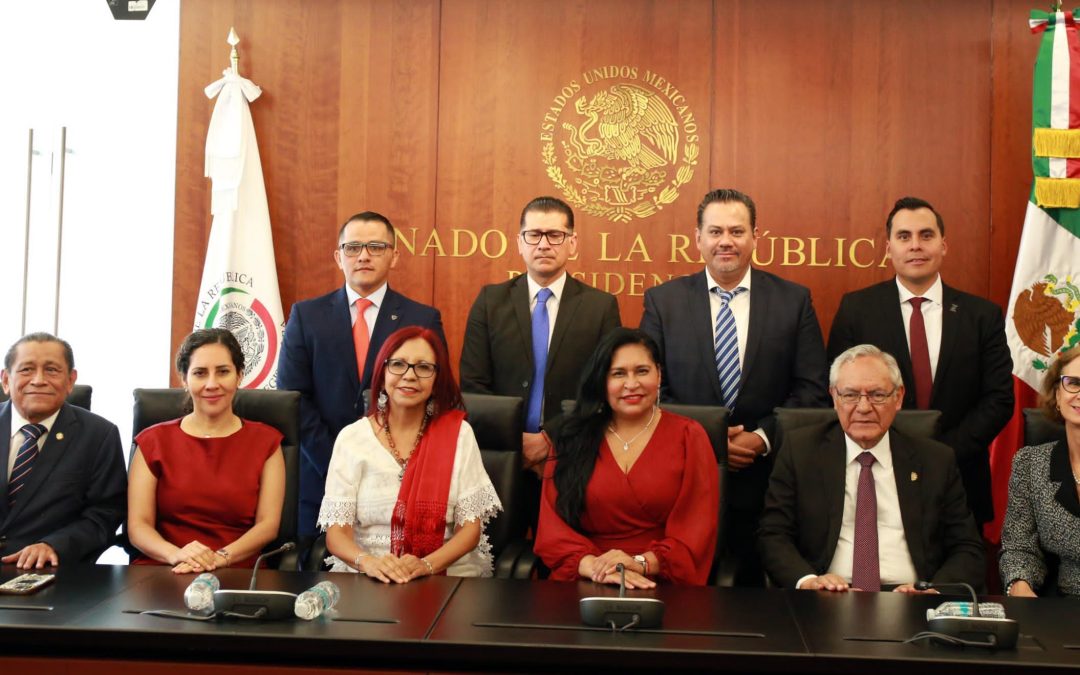 SEP y Senado develan en el Muro de Honor la inscripción: “Tecnológico Nacional de México, por mi patria y por mi bien”